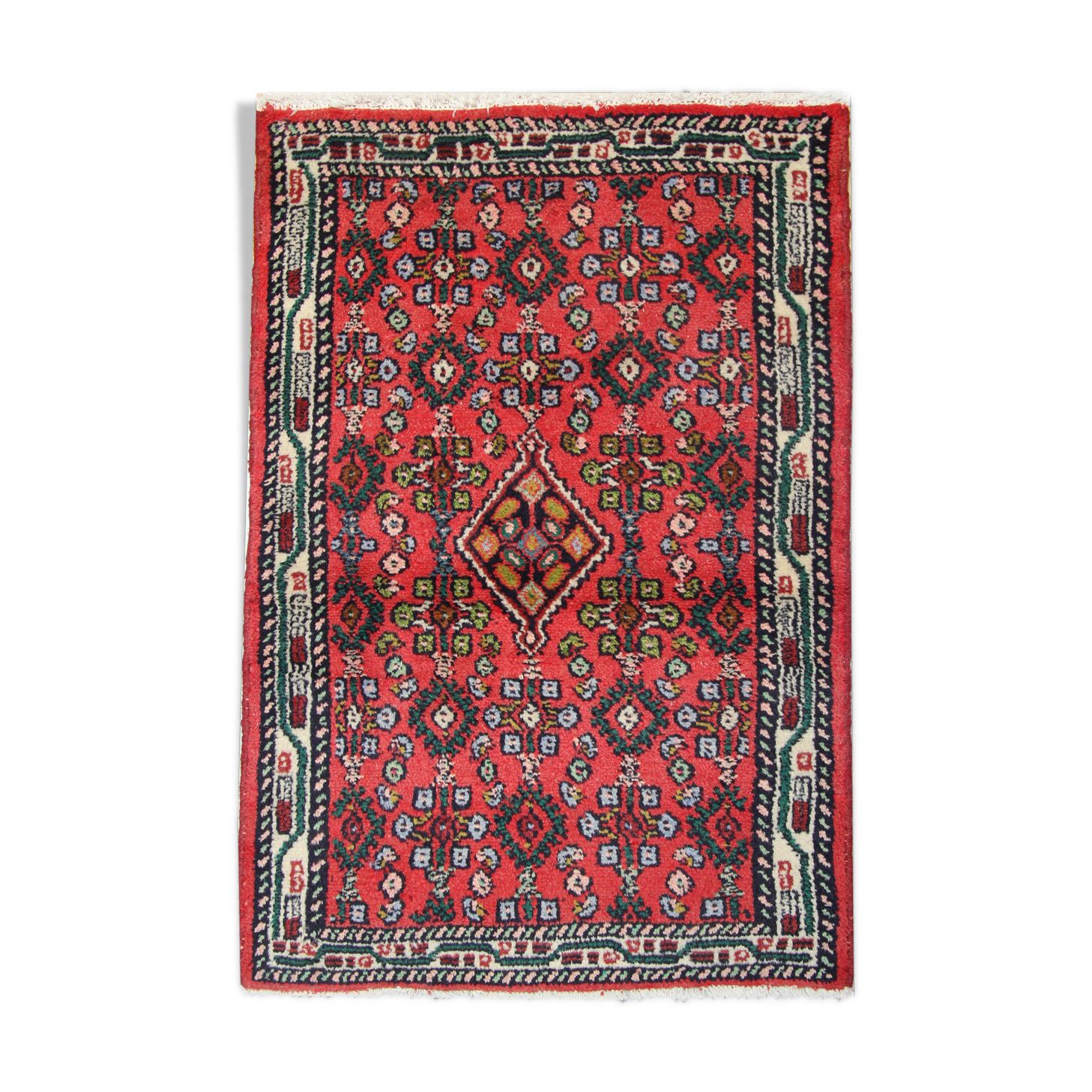 tapis persan tissé à la main 73x110cm