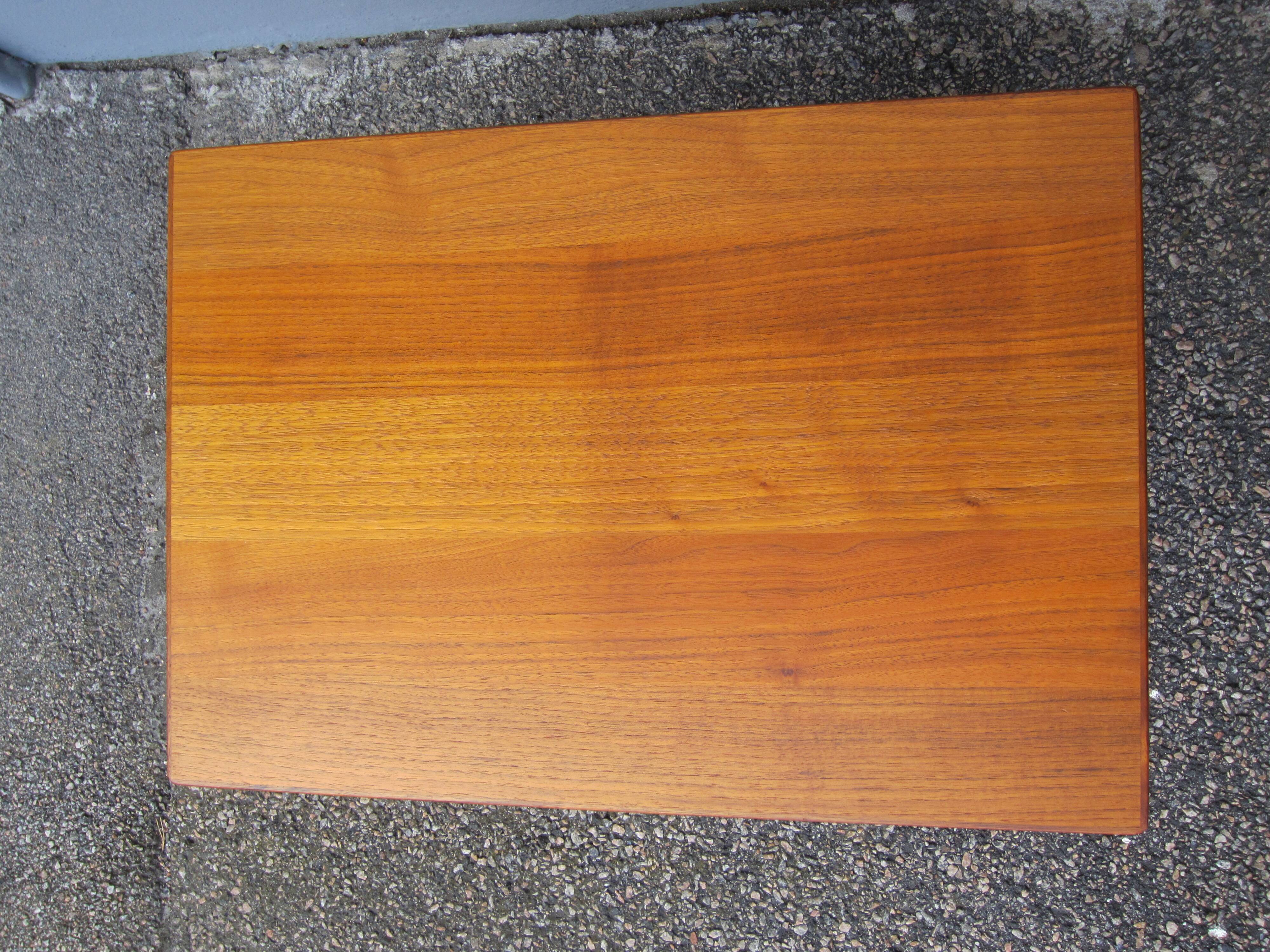 Scandinavian teak coffee table