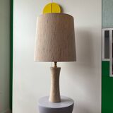 Vintage travertine lamp