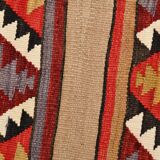 Tapis couloir kilim vintage – Tissage artisanal d’Anatolie, années 60