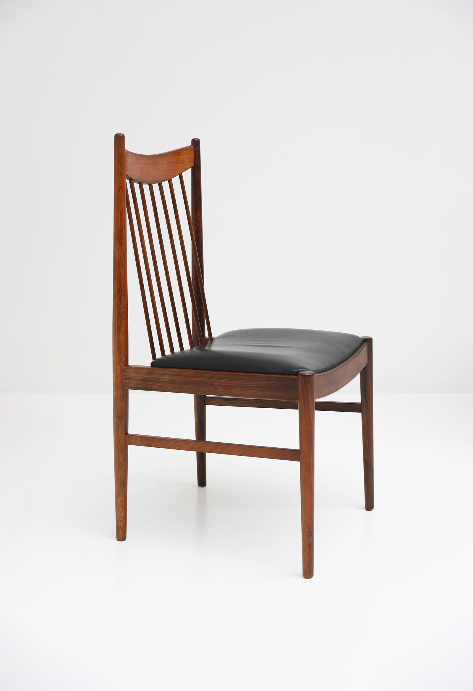 Rosewood dining chairs by Arne Vodder for Sibast, 1960s