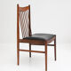 Rosewood dining chairs by Arne Vodder for Sibast, 1960s