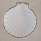 Shell-shaped bowl in Paris porcelain