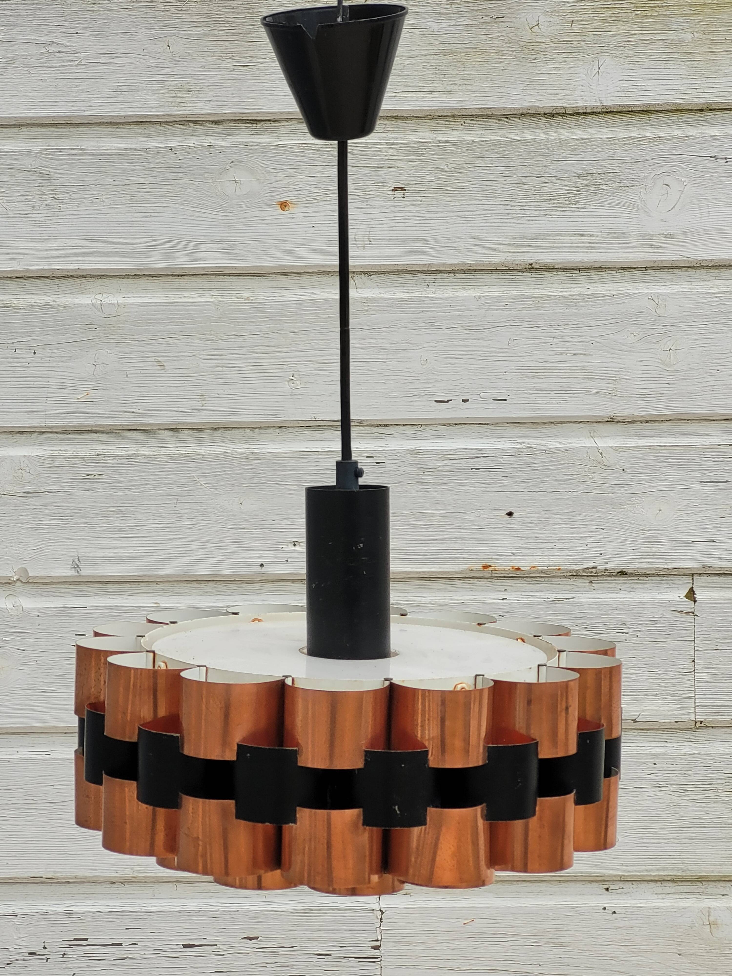 Scandinavian pendant lamp by Werner Shou, circa 1970