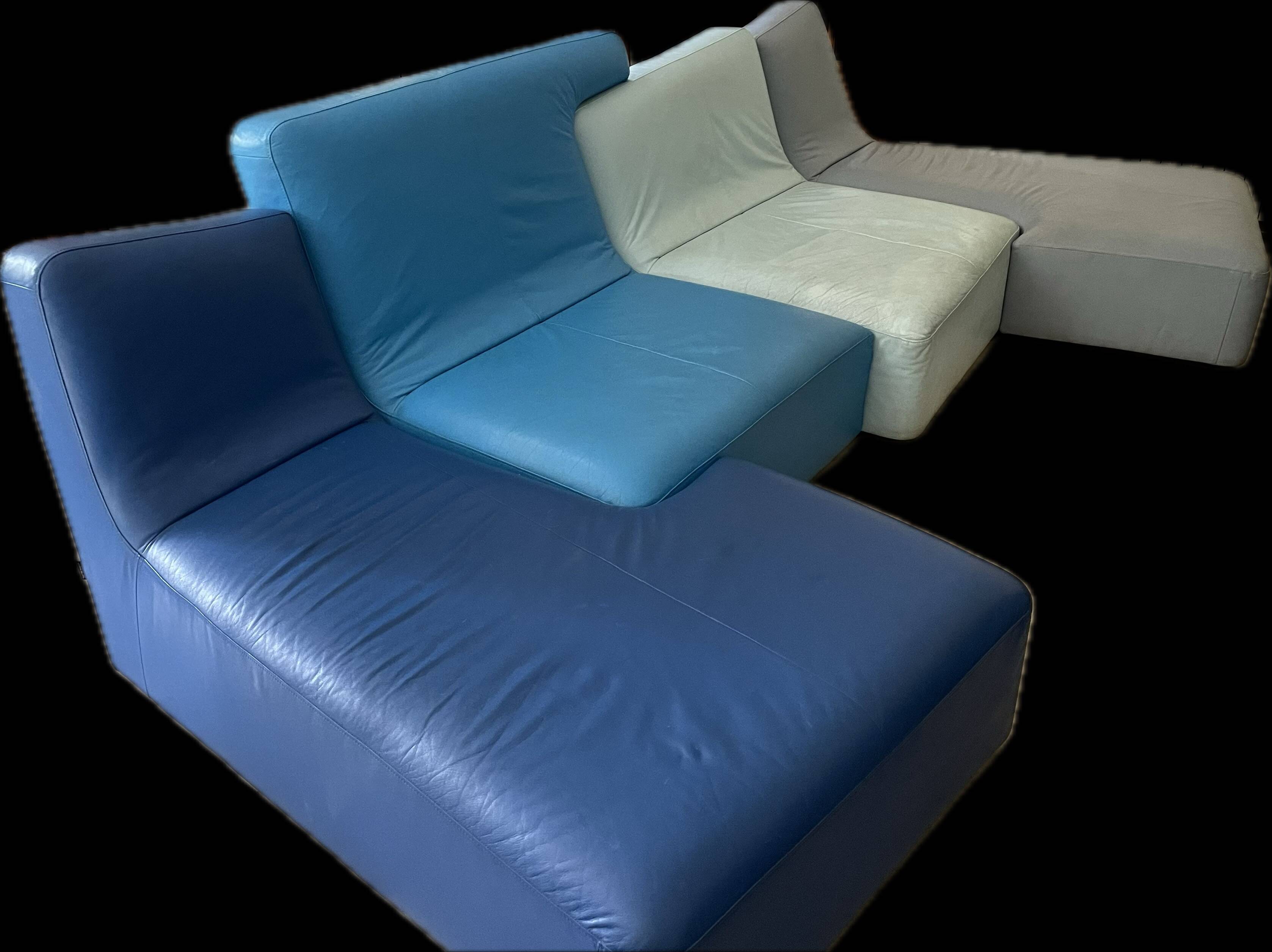 Confluence leather sofa Ligne Roset