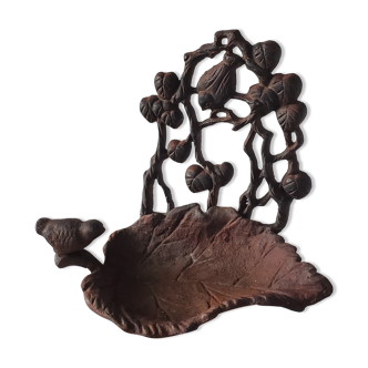 Wrought iron bird drinker