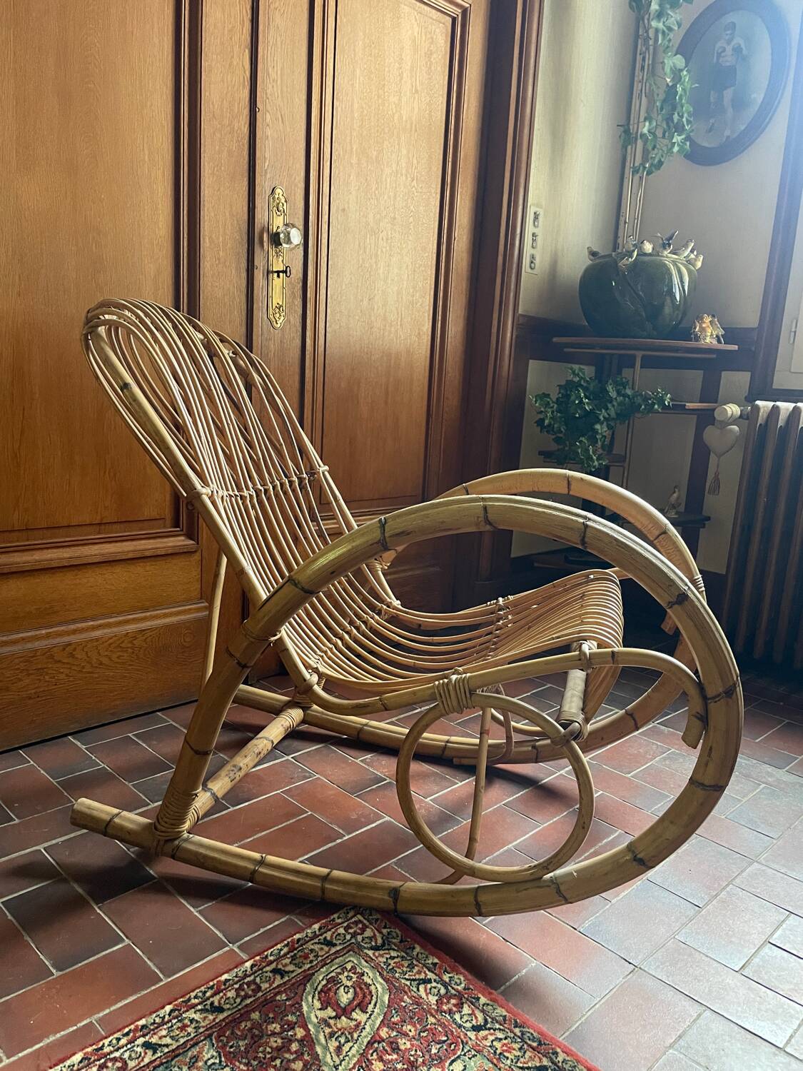 Rocking chair Rohé Noordwolde 1960