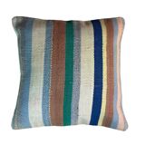 Vintage turkish kilim cushion cover , 45 x 45 cm