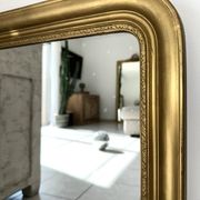 Louis-Philippe antique gilded mirror 19th century