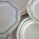 10 dessert plates Longwy model Loridan circa 1900