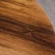 Vintage German Round Rosewood Coffee Table from Ilse Möbel, 1970s