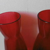 Red vases