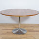 Mid-century teak round dining table, 1970s