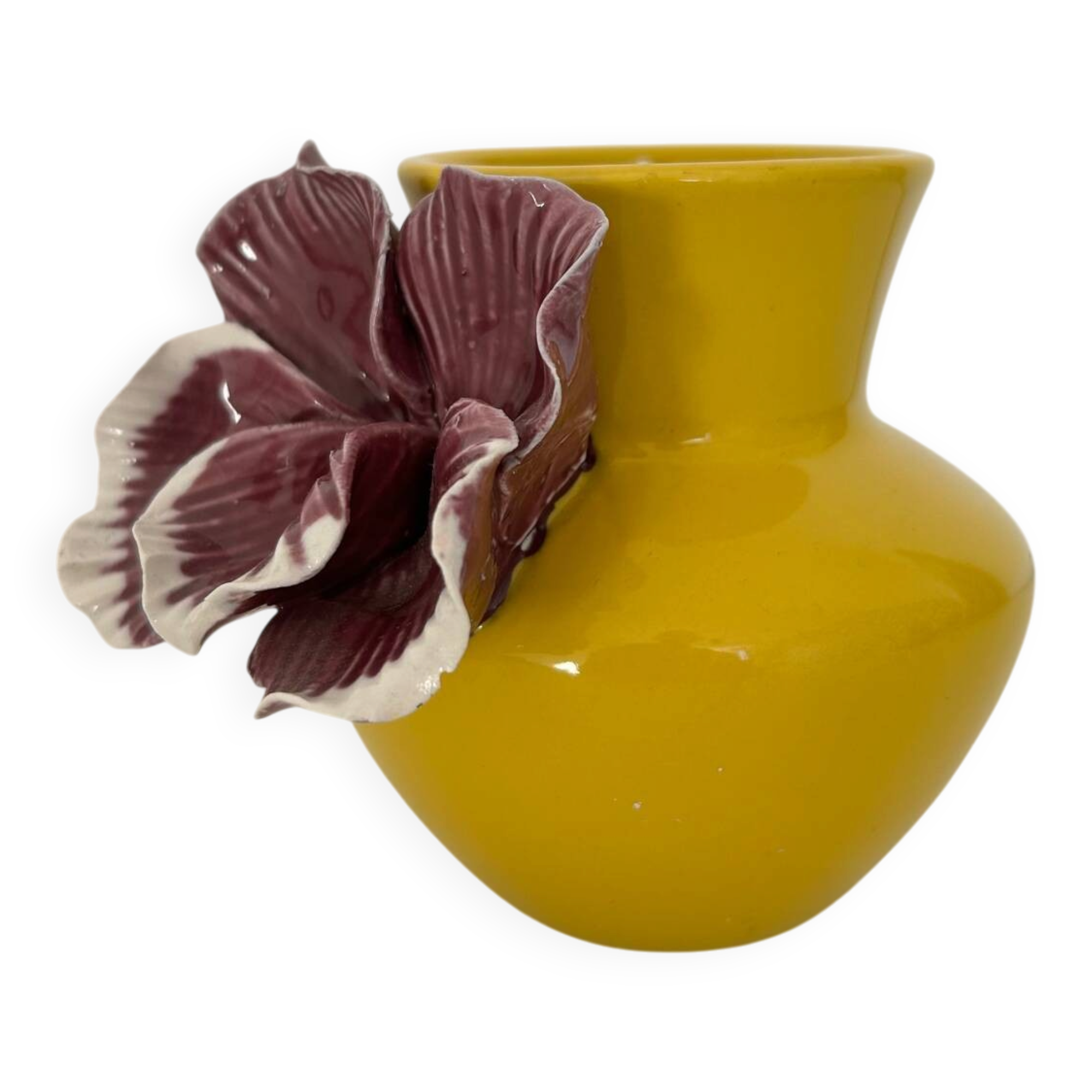 Sludge pottery vase