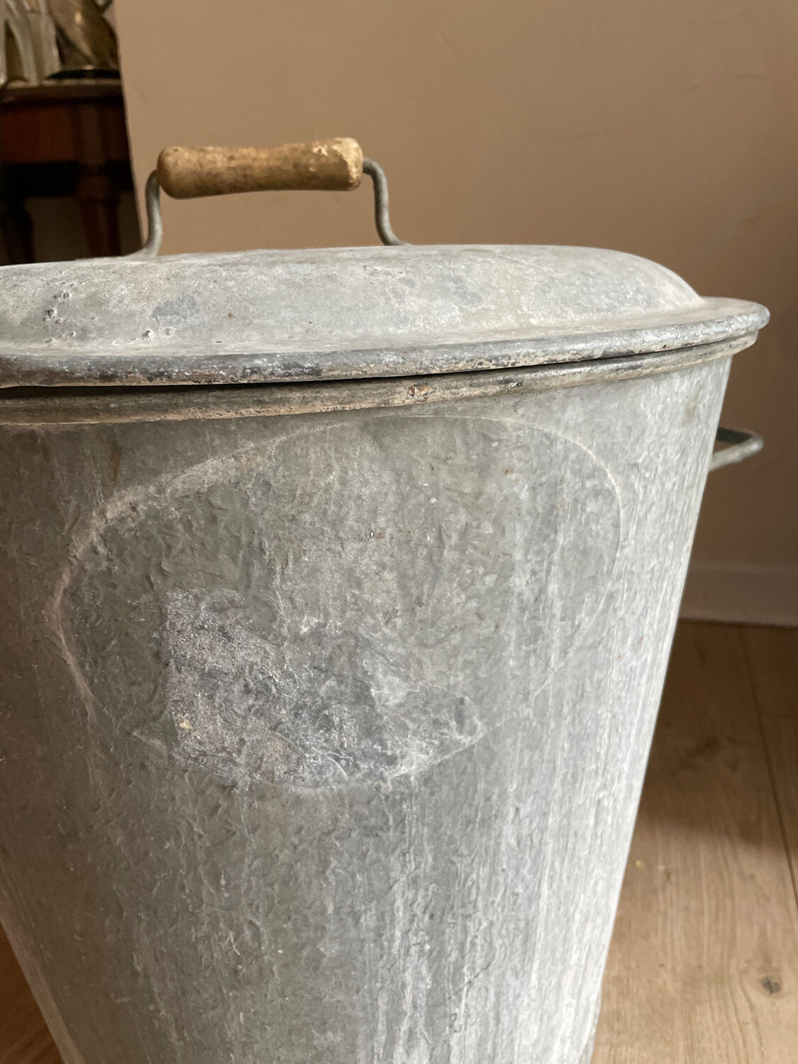 Lessiveuse zinc galvanisé