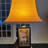 large asian pagoda lamp
