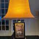 large asian pagoda lamp