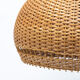 Mid century wicker hanging chandelier by ULUV, 1960´s