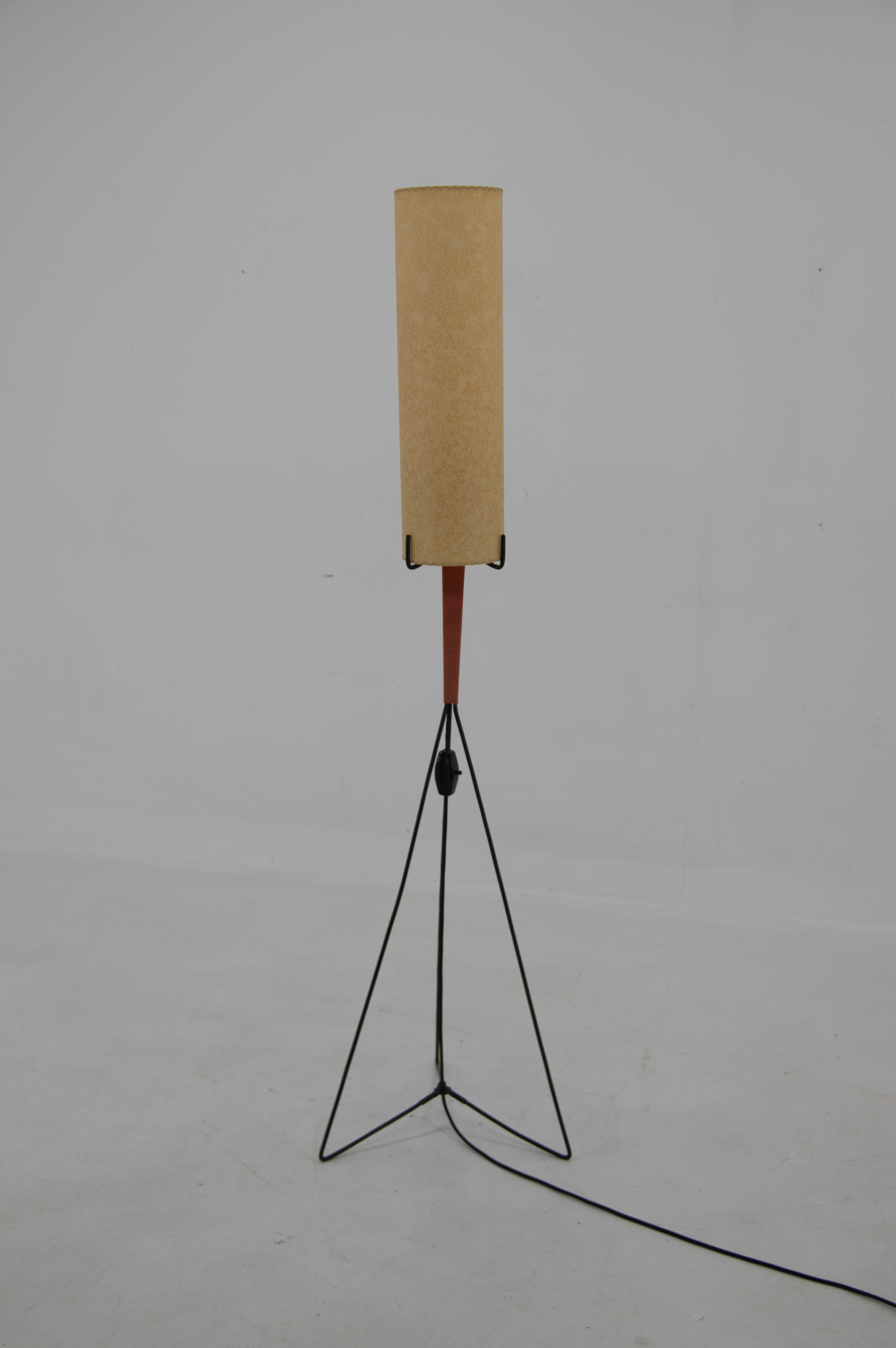 Mid-Century Floor Lamp, Europe, 1960s, Restored