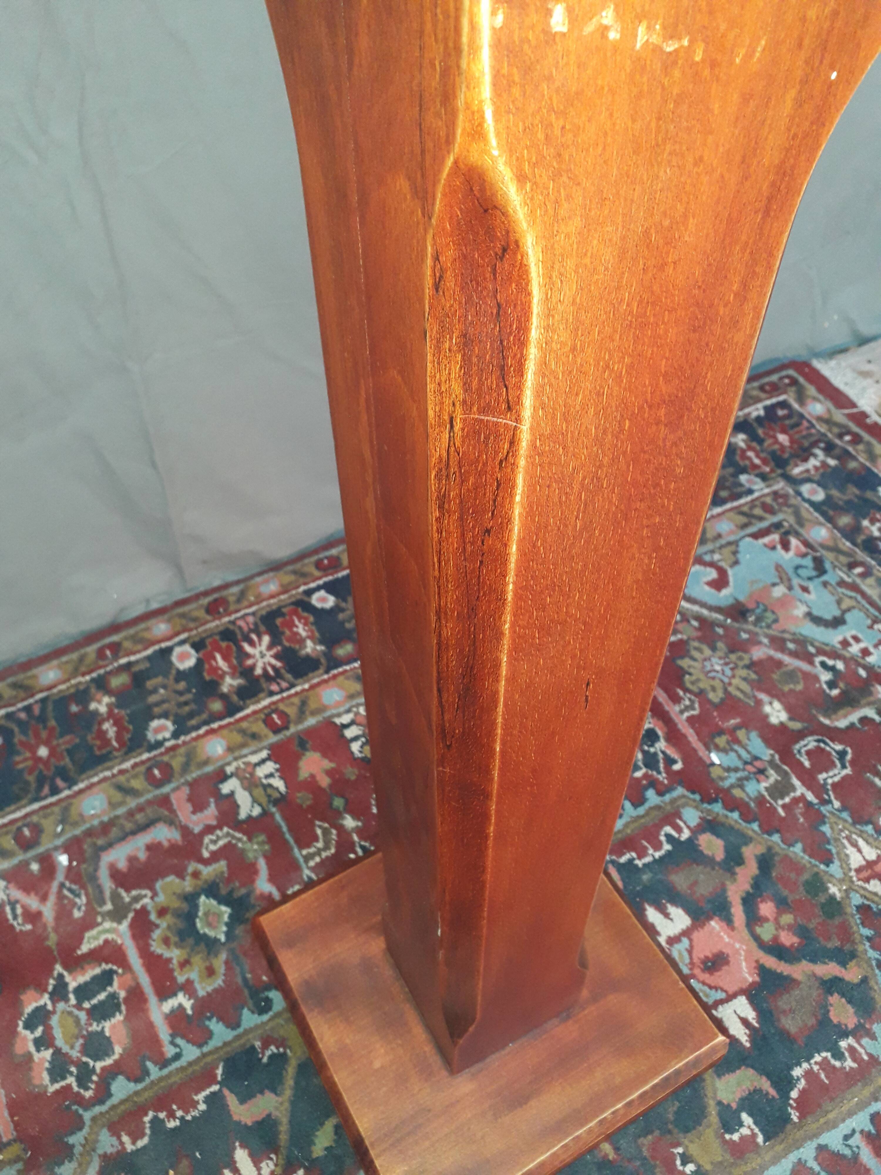 Solid wooden selette