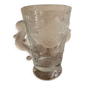 Vase with seahorses