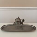 Tin inkwell