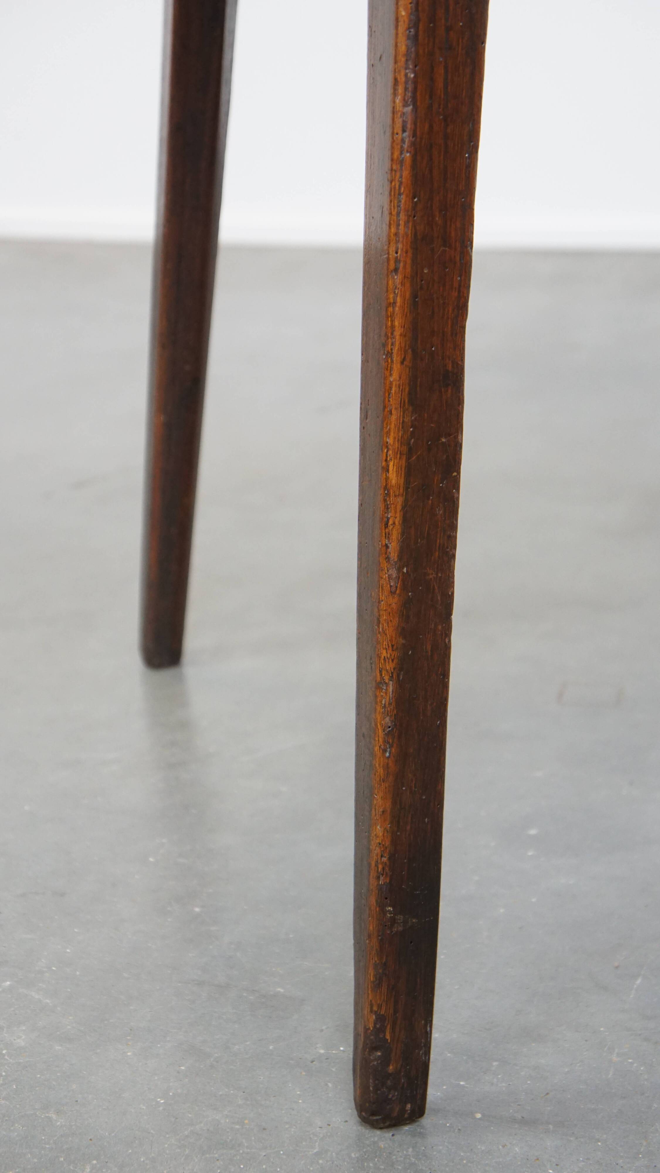 Antique English cricket table from the 18th century