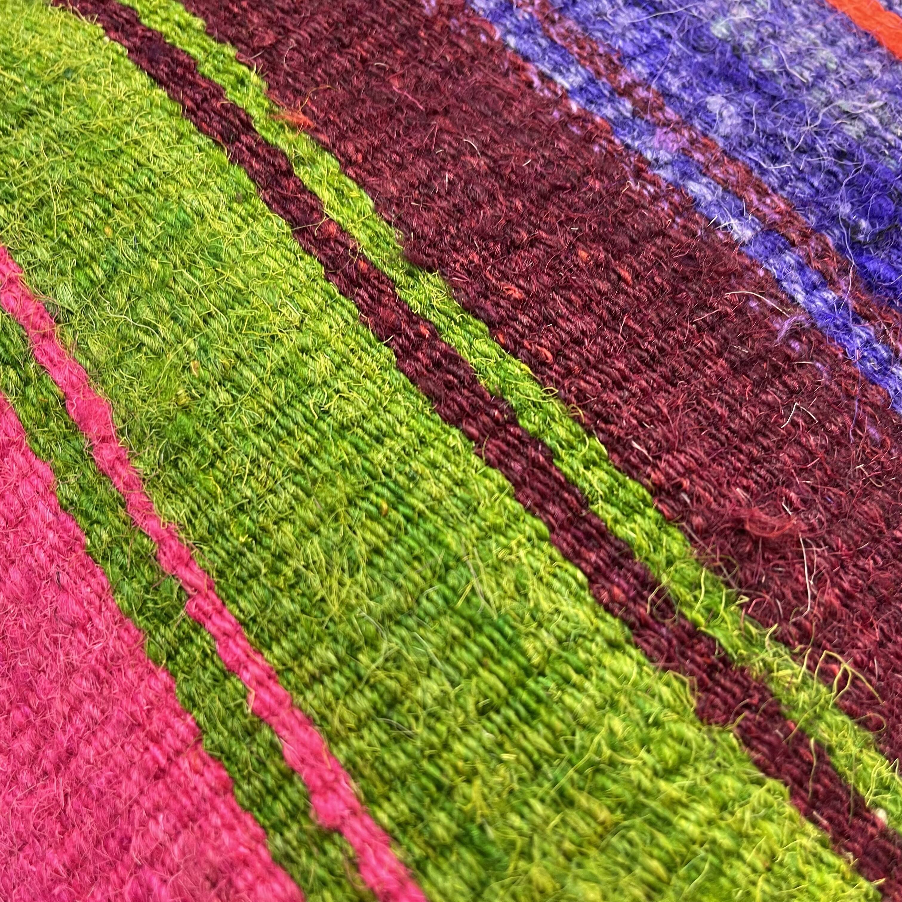 Vintage turkish kilim cushion cover 30x50cm