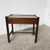 Jacques Hauville bedside table Roche Bobois mahogany