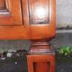 Cherry wood desk in Louis XVI style