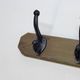 Coat Rack With 5 Hooks In Wood And Metal