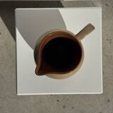 Vintage stoneware round carafe