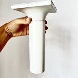 Vintage White Metal Wall/Ceiling Lamps by Rolf Krüger for Staff, 1970s Germ