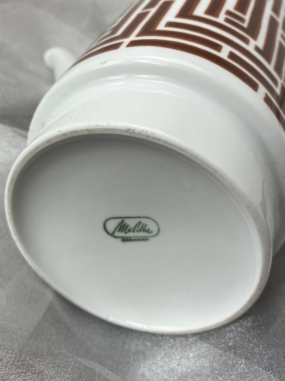 Melitta porcelain coffee maker