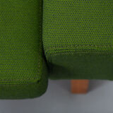 Green AP34/1T armcchair by Hans J. Wegner for A.P. Stolen, 1960s