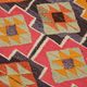 Turkish Handwoven Vintage Herki Kilim 93 cm x 322 cm