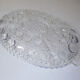 servant dish aperitif in Bavarian crystal 24% vintage cannage pattern
