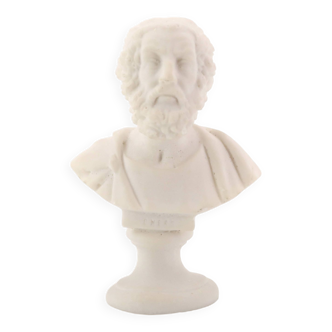 Bust of Homer in marble powder, 1960s