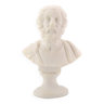 Bust of Homer in marble powder, 1960s
