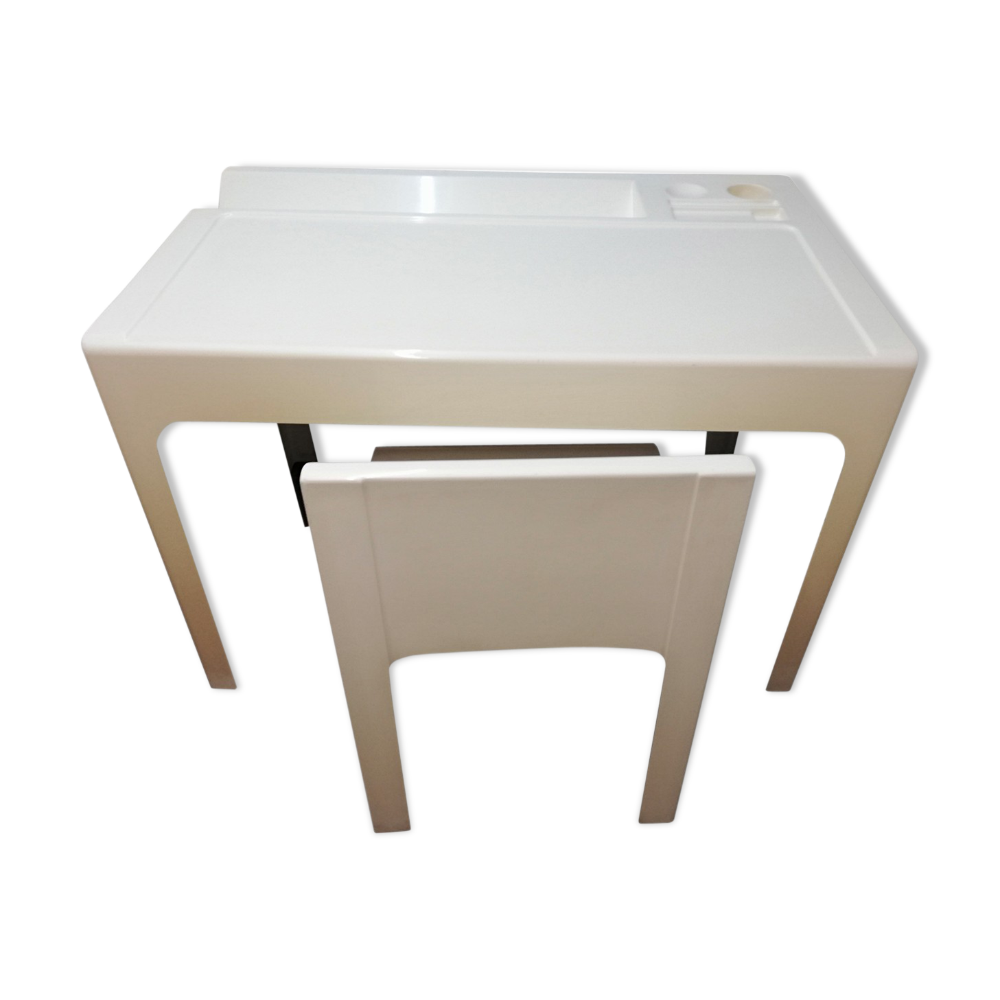Chaise et bureau Ozoo par Marc Berthier edition années 60