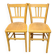 Pair of antique bistro chairs