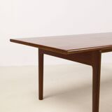 Hans Wegner AT-15 Solid Teak and Oak Coffee Table for Andreas Tuck