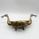 Table centre "ducks" in brass – circa 1950s