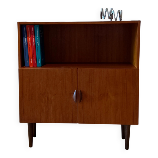 Bibliothèque scandinave vintage en teck ''Lyria