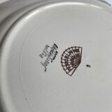 Set of 7 plates Digouin Sarreguemines