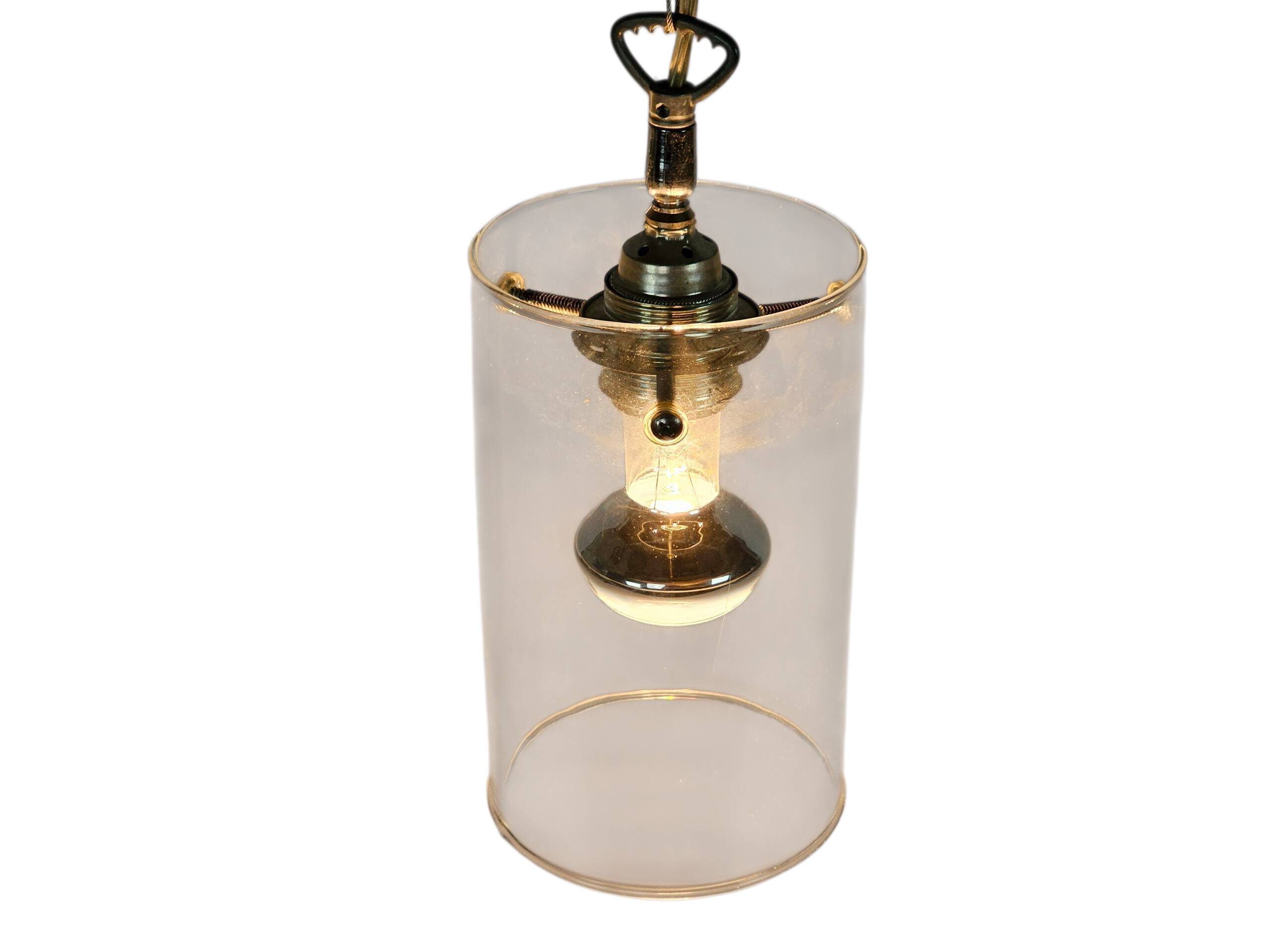 Dutch design - Pola International Amsterdam - hanging lamp - glass - metal
