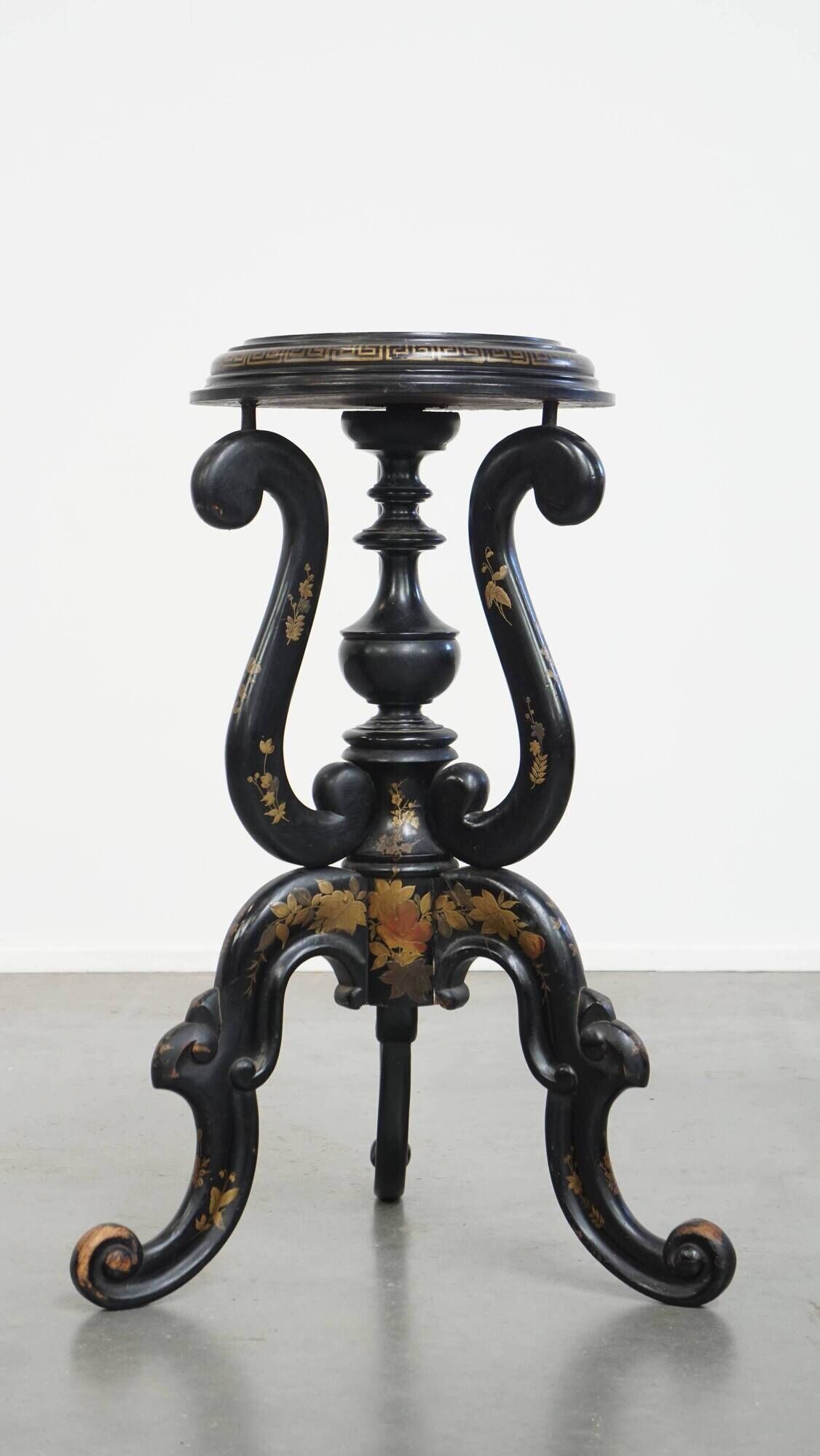 Antique English Victorian Side Table or Plant Table – Mid 19th Century