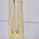 Citrine Drop Cut Engraved Glass Vase by Antonin Drobnik for ZBS, 1960s