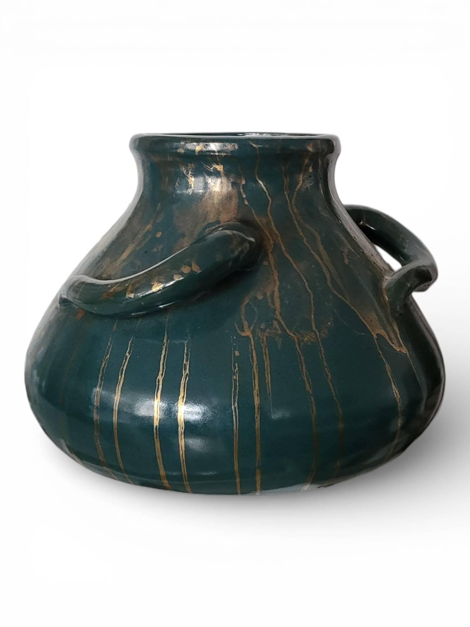 Art Deco stoneware vase by Léon Pointu, 1920s