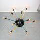 Mid-century Colourful Sputnik Chandelier, 50s